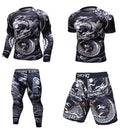 Metallic Print Rashguard Adult BJJ/Grappling