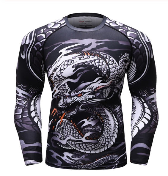 Metallic Print Rashguard Adult BJJ/Grappling