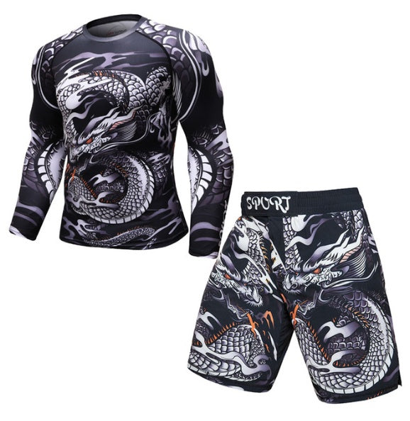 Metallic Print Rashguard Adult BJJ/Grappling