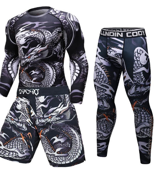 Metallic Print Rashguard Adult BJJ/Grappling