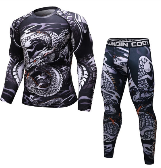 Metallic Print Rashguard Adult BJJ/Grappling