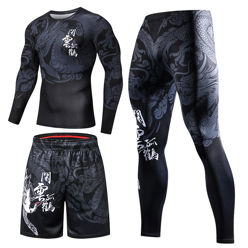 Animal print Rashguard Set